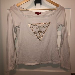 White Guess long sleeve